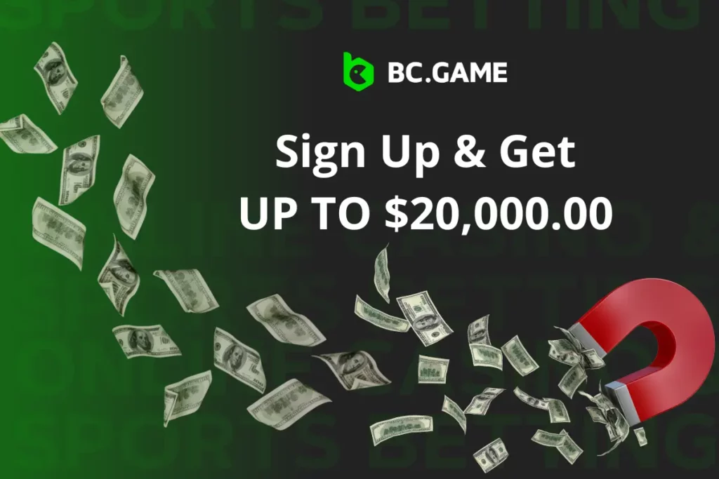 Sign up on BC.Game